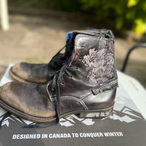 Black Never Dies Mark Nason boots
